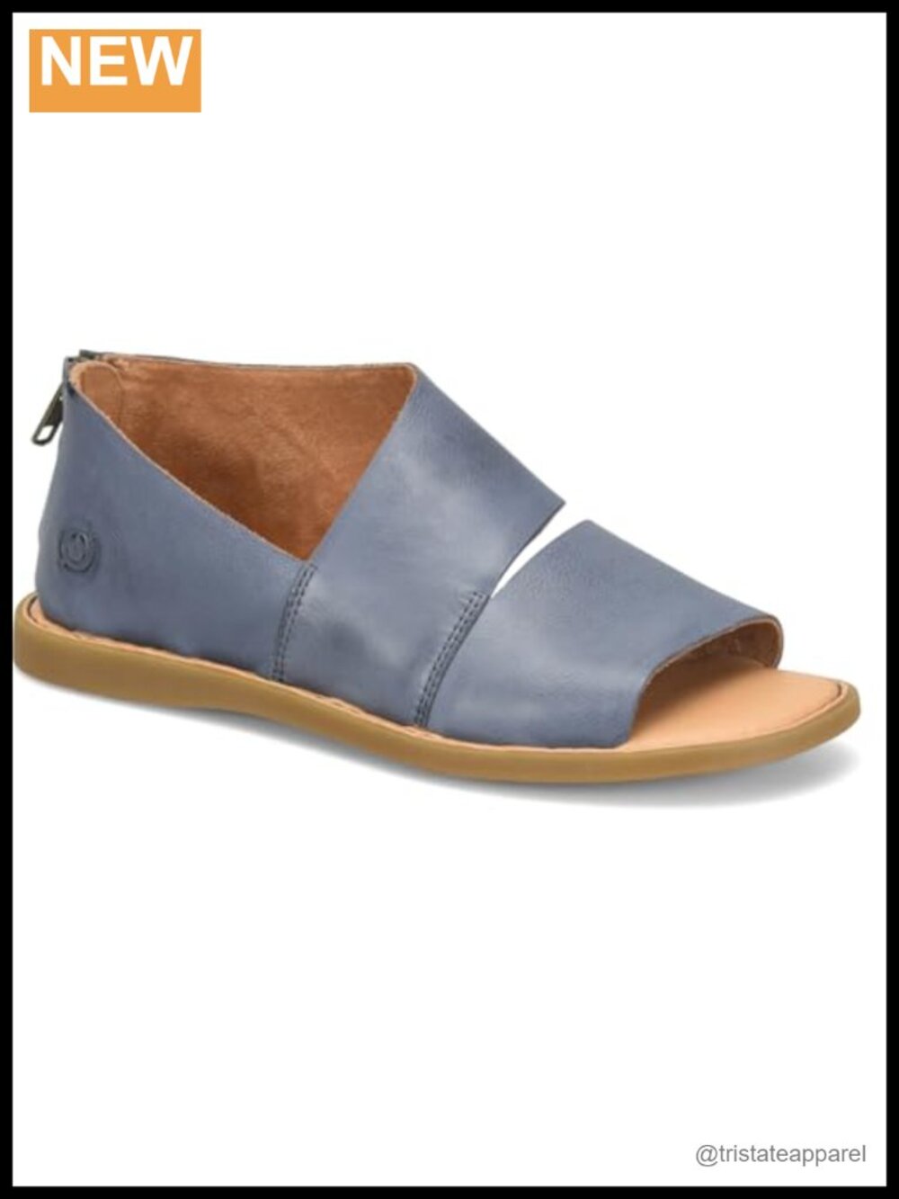Women's Fisherman Sandals Italian Full Grain Leather Zip Comfort Flat